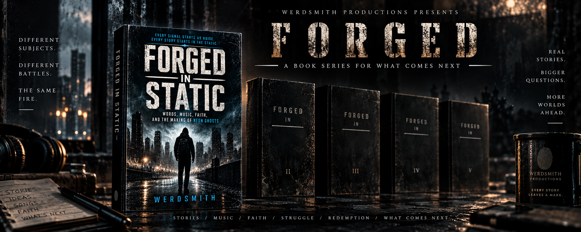 The FORGED book series by WerdSmith Productions